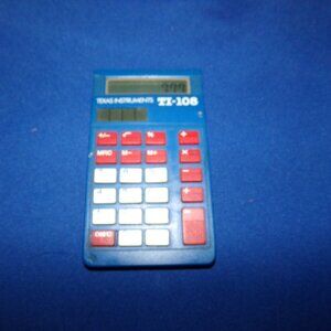 Texas Instruments | Office | Vintage Texas Instruments Ti8 School Solar ...